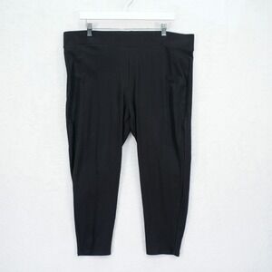 Disney Black Mickey Mouse Athleisure Sweat Pants -3  38 / 22.5- High Rise Cotton